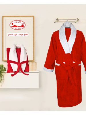 حوله تن پوش لوکس قرمز