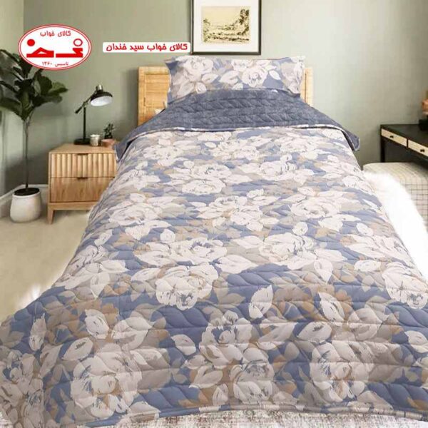 روتختی یک نفره پنبه دوزی رز