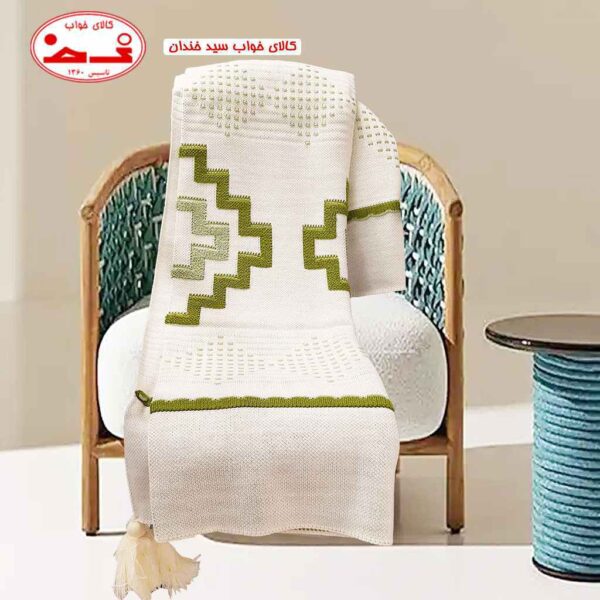 شال مبل اسلیمی سبز