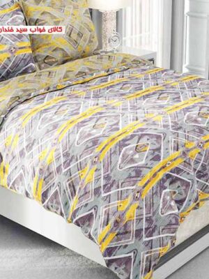 سرویس ملحفه کاوردار دونفره گندم