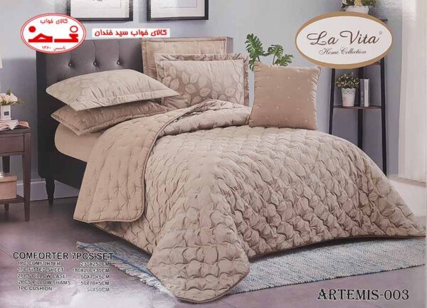 ست روتختی عروس 7 تکه ARTEMIS ـ 003