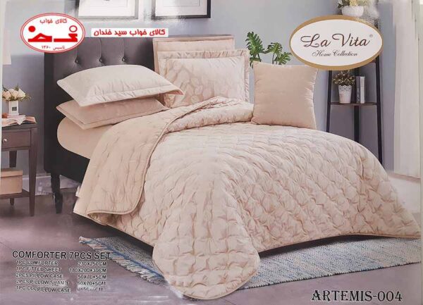 ست روتختی عروس 7 تکه ARTEMIS ـ 004
