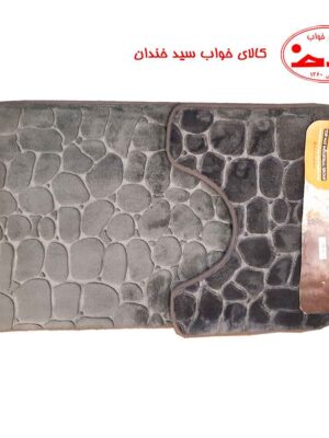 پادری مموری فوم دو تکه طرح سنگی