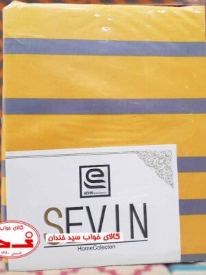 نیم ست ملحفه دو نفره راه راه