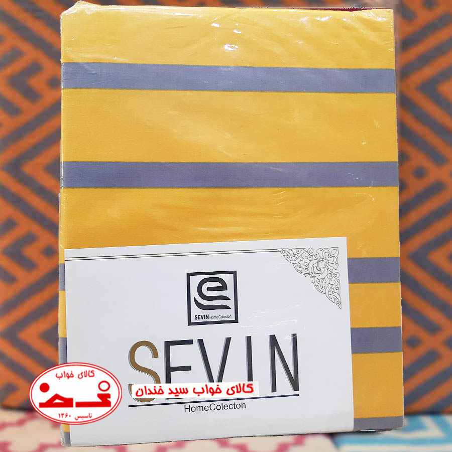 نیم ست ملحفه دو نفره راه راه نیم ست ملحفه دو نفره راه راه