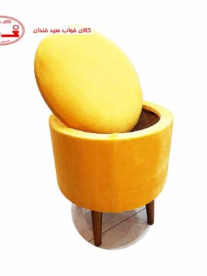 پاف باکس دار مخملی
