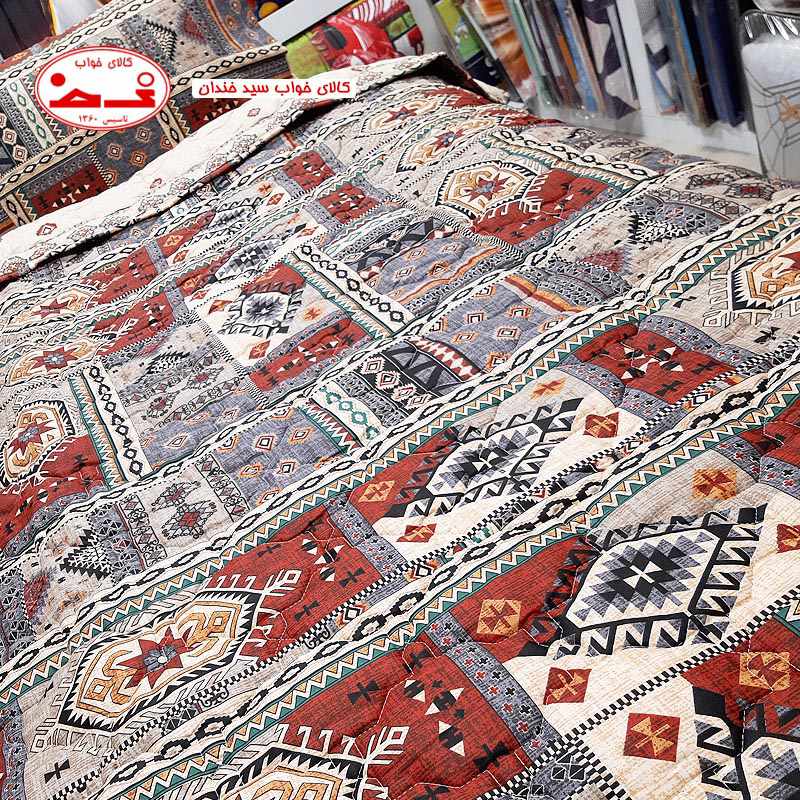 روتختی پنبه دوزی یک نفره سلما 2 روتختی پنبه دوزی یک نفره سلما 2